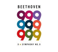 Beethoven: 9 X Symphony No. 9 - DVD Region 2