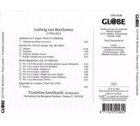 BEETHOVEN: ANDANTE IN F; SONATA NO. 15; SEVEN BAGATELLES; BAGATELLE IN C NEW CD