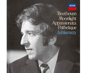 Beethoven / Ashkenazy, Vladimir - Beethoven: Piano Sonatas 'Moonlight', 'Appassionata', 'Pathetique' - UHQCD