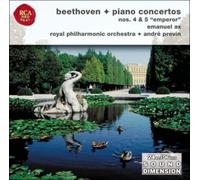 BEETHOVEN/AX/RPO/PREVIN: PIANO CONCERTO NO 4 & 5 - CD