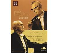 Beethoven - Beethoven/Brahms: Piano Concerto No. 4/Symphony No. 2 (Bohm) [DVD] [2006]