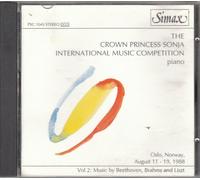 Beethoven/Brahms/Liszt - Crown Prince Sonja Piano Competition 1988 (Hill)