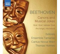 BEETHOVEN/CANTUS NOVUS WIEN/HOLMES: CANONS & MUSICAL JOKES - CD