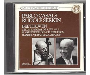 Beethoven: Cello Sonatas Op.5 Nos.1 & 2; Variations on a Theme from Handel's Judas Maccabaeus
