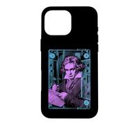 Beethoven Classical Music Composer Playlist Cassette Pop Art Case for iPhone 16 Pro Max