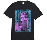 Beethoven Classical Music Composer Playlist Cassette Pop Art Comfort Colors Adult Heavyweight T-Shirt