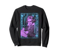 Beethoven Classical Music Composer Playlist Cassette Pop Art Sweatshirt