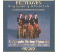 BEETHOVEN/COLORADO STRING QUARTET - Beethoven: String Quartets, Op. 59, Nos. 1-3, Op. 74