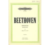 Beethoven: Complete Sonatas for Violin and Piano Volume 2 (Edition Peters), edited by Joseph Joachim