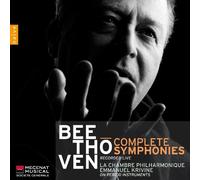 ベートーヴェン:交響曲全集 (Beethoven : Complete Symphonies - Recorded Live / La Chambre Philharmonique, Emmanuel Krivine on Period Instruments) [5CD] [輸入盤・日本語解説書付]