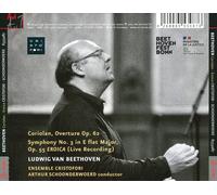 BEETHOVEN, CORIOLAN OVERTURE, EROICA-ENSEMBLE CRISTOFORI & ART NEW CD