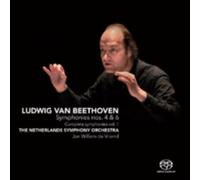 BEETHOVEN/DE VRIEND/NETHERLANDS SO: SYMPHONIES 4 & 6 - CD