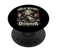 Beethoven, Deaf Before Dishonor, Classical Music Composer PopSockets Adhesive PopGrip