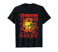 Beethoven Design with Portrait of German Composer Beethoven T-Shirt