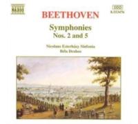 BEETHOVEN/DRAHOS/NICOLAUS ESTERHAZY SINFONIA: SYMPHONIES 2 & 5 - CD