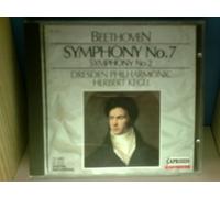 Beethoven - Dresdner Philharmonic, Herbert Kegel - Symphony No.7 / Symphony No.2. SCARCE CD. VGC. CAPRICCIO CAT No. 10 452. 1987.