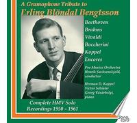 BEETHOVEN/ERLING BLONDAL BENGTSSON - HMV Solo Recordings 1950-61