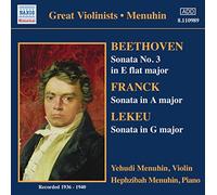Beethoven:Franck - BEETHOVEN / FRANCK / LEKEU: Violin Sonatas