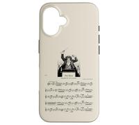 Beethoven Fur Elise Vintage Classical Music Sheet Case for iPhone 16
