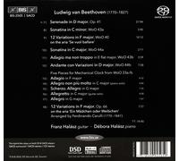 BEETHOVEN / HALASZ - WORKS FOR GUITAR & PIANO (SACD) NEW CD