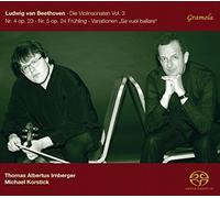 Beethoven / Irnberger / Korstick - Violin Sonatas 3 [New SACD] Hybrid SACD