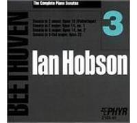 Beethoven, L.V. - Complete Piano Sonatas - Vol. 3 (Hobson)