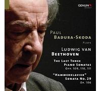 Beethoven: Last 3 Piano Sonatas [Paul Badura-Skoda] [Genuin: GEN 14331] by Paul Badura-Skoda