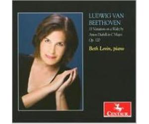 BEETHOVEN/LEVIN: 33 VARIATIONS ON A WALTZ BY ANTON DIABELLI - CD