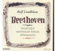 BEETHOVEN/LINDBLOM: PIANO SONATAS 8 & 14 - CD