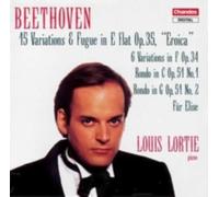 BEETHOVEN/LOUIS LORTIE: 6 VARIATIONS IN F/2 RONDOS - CD