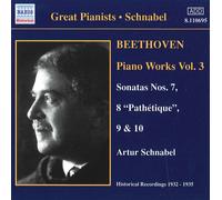 Beethoven Ludwi Piano Works Vol. 3: Sonatas Nos. 7, 8, 9 and 10 (CD) (US IMPORT)