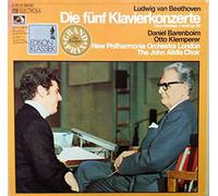 Beethoven - Ludwig van Beethoven - Daniel Barenboim - Otto Klemperer - Die Fünf Klavierkonzerte / Chorfantasie C-moll Op. 80 - His Master's Voice - 1 C 187-01 890/93, EMI Electrola - 1 C 187-01 890/93