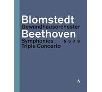 BEETHOVEN,LUDWIG VAN - BEETHOVEN SYMPHONIEN 5, 6, 7, 9 & TRIPELKONZERT (3 BLU-RA