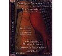 Beethoven, Ludwig van / Igor Strawinsky - Klavierkonzert Nr. 5/Petruschka [DVD]
