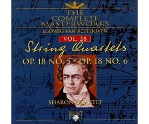 Beethoven Ludwig Van - The Complete Masterworks String Quartets Vol 28 Op. 18 Nos. 5-6