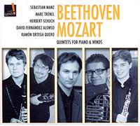 Beethoven & Mozart - Quintets For Piano & Wind
