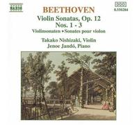 BEETHOVEN / NISHIZAK - VIOLIN SONATAS OPUS 12 1-3 - cd - G3z