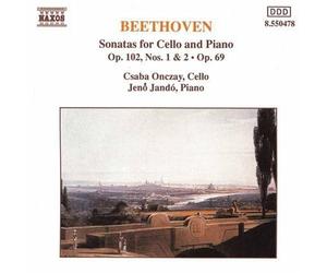 BEETHOVEN / ONCZAY / - CELLO SONATAS 1 - CD - J3z