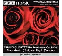 Beethoven (OP. 18/6) , Shostakovich (NO. 8) and Haydn (SUNRISE) - JERUSALEM QUARTET - BBC