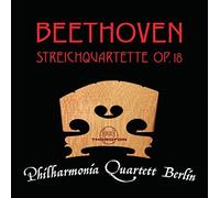 BEETHOVEN / PHILHARM - QUARTETTE OP 18 NR 1 - 6 - cd - K3z