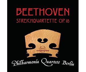 BEETHOVEN / PHILHARM - QUARTETTE OP 18 NR 1 - 6 - cd - K3z