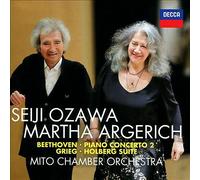 Martha Argerich Mito Chamber Orchestra Seiji Ozawa - Beethoven: Piano Concerto No. 2; Grieg: Holberg Suite
