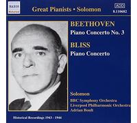 Beethoven - Piano Concerto No. 3/Bliss - Piano Concerto