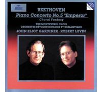 Beethoven: Piano Concerto No. 5 Emperor - Choral Fantasy / R. Levin, Gardiner