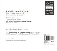 BEETHOVEN:PIANO CONCERTOS 1 & 2 NEW CD
