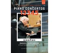 Daniel Barenboim - Daniel Barenboim plays & conduts Beethoven Piano Concertos 1,2,3,4,5 [DVD] [2022]