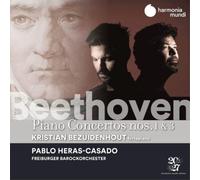 Beethoven: Piano Concertos Nos. 1 & 3 - FREIBURGER BAROCKORCHESTER, PABLO HERAS-