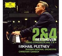Beethoven: Piano Concertos Nos. 2 & 4 - SHM-CD