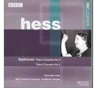 Beethoven - Piano Concertos Nos. 2 & 5 / Hess