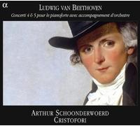 Beethoven: Piano Concertos Nos 4 & 5 /Schoonderwoerd * Ensemble Cristofori by Alpha (2005-11-08)